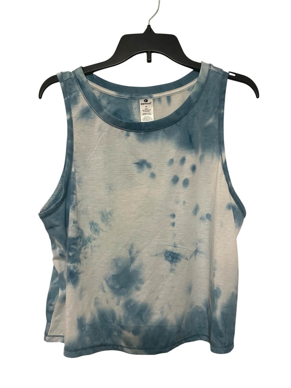 Reflex Blue Tie-Dye Tank Top